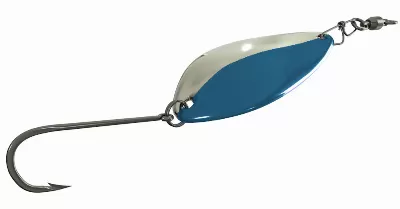 Metal Jig Spoon - Silver/Blue