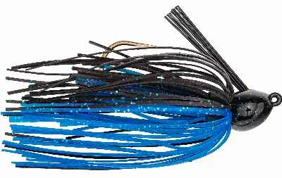 Black And Blue Jig With Trailer
