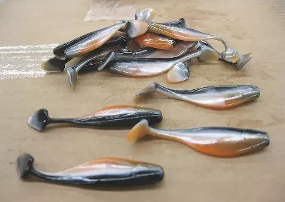 Silver Shad Paddle Tail Swimbait