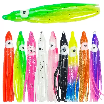 Trolled Soft Plastic Squid