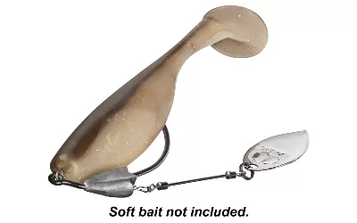 Soft Plastic Swimbaits With Weighted Hooks