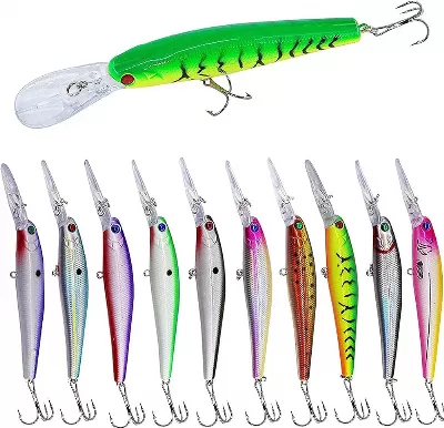 Deep Diving Hard Plastic Lure
