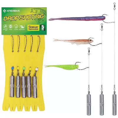 Slip Sinker Rig With Nightcrawler