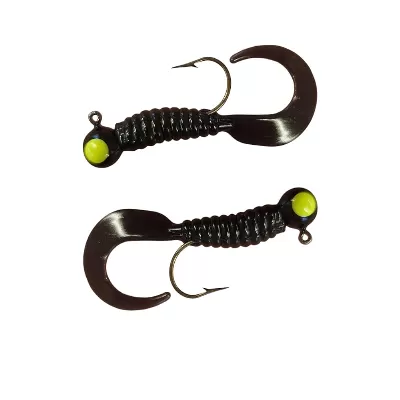 Jig With Soft Plastic Tail