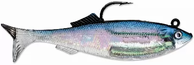Shad-Patterned Soft Plastic Swimbait