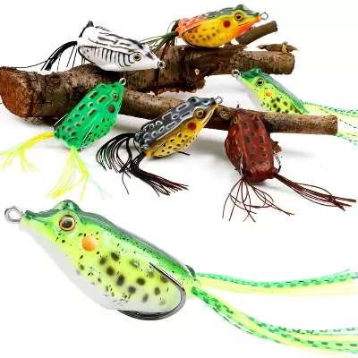 Frog-Style Hollow Body Soft Plastic