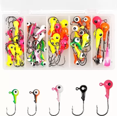 Brightly Colored Small Jigs
