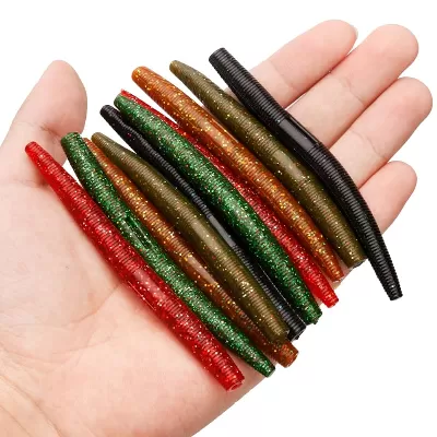 Dark Colored Soft Plastic Worm