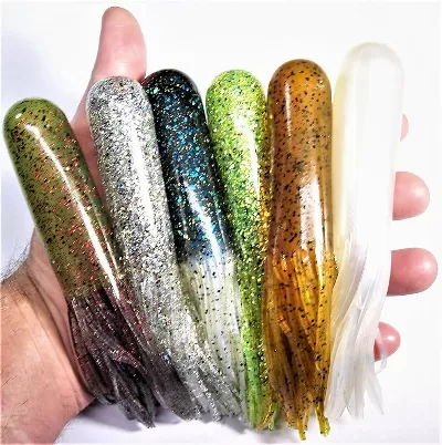Tube Bait With Glitter