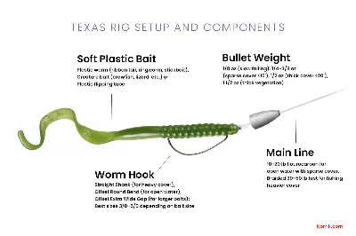 Texas Rigged Worm