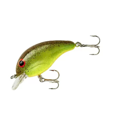 White And Chartreuse Crankbait
