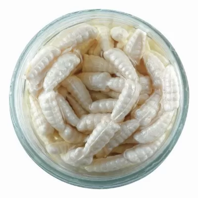 Waxworm Or Nightcrawler On A Jighead