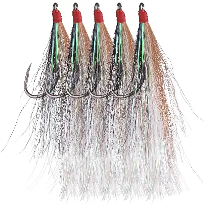 Jig With Feather Skirt