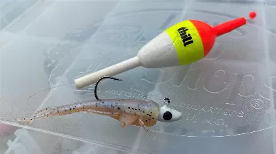 Slip Bobber With Small Live Minnow