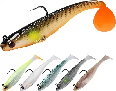 Soft Plastic Paddle Tail Swimbait