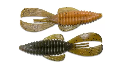 Dark Brown Craw Soft Plastic Creature Bait