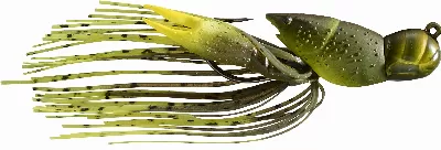 Chartreuse Jig With Trailing Skirt