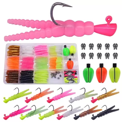 Jig Head With Soft Plastic Tail