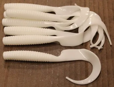 Soft Plastic Grub With Curly Tail