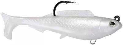 White Soft Plastic Swimbait